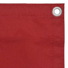 Acquista Paravento Balcone Rosso 120x400 cm in Tessuto Oxford con riferimento GHV-135041 della ditta GARDENHOME