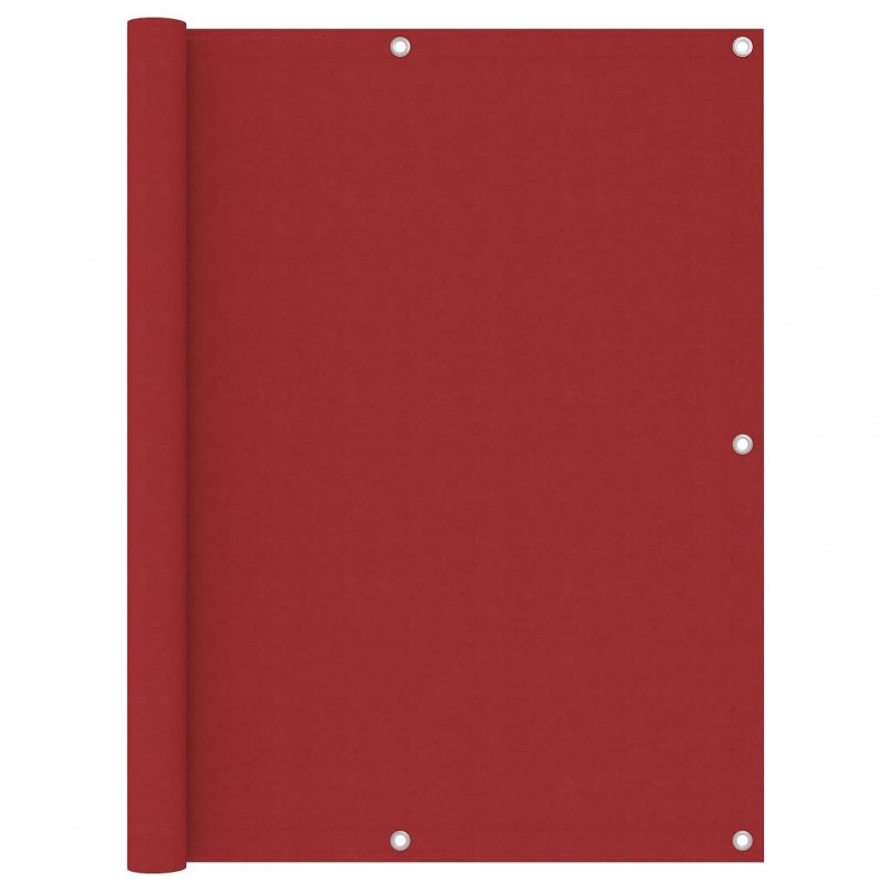 Acquista Paravento Balcone Rosso 120x500 cm in Tessuto Oxford con riferimento GHV-135042 della ditta GARDENHOME