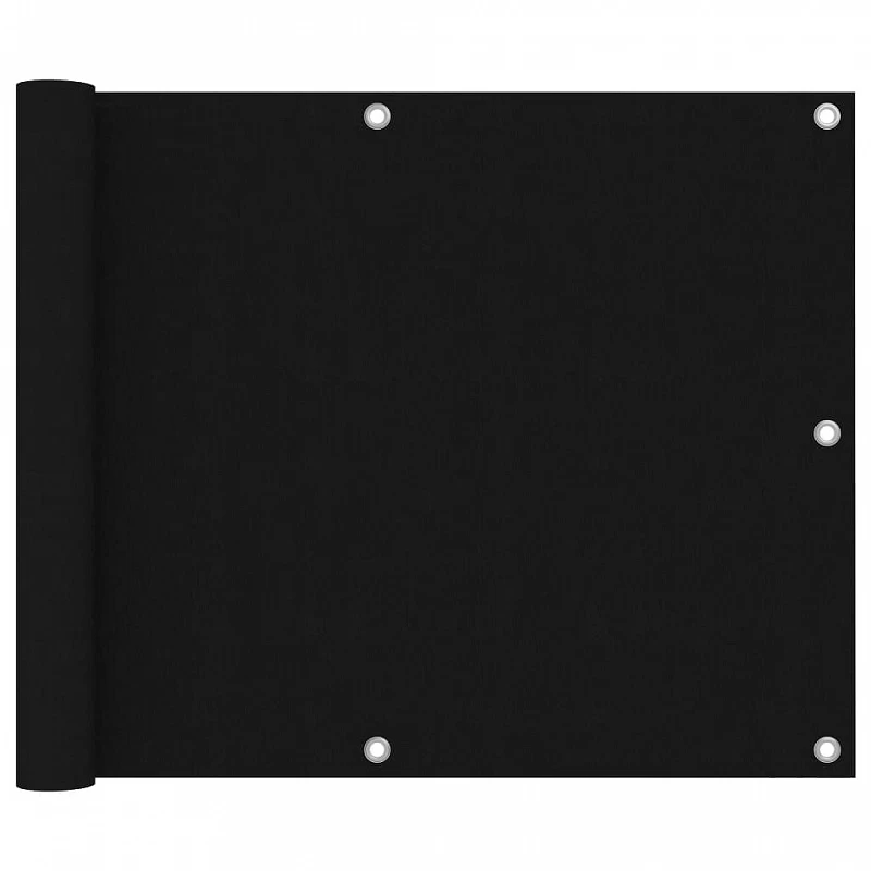 Acquista Paravento da Balcone Nero 75x400 cm in Tessuto Oxford con riferimento GHV-135057 della ditta GARDENHOME