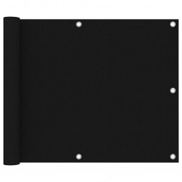 Acquista Paravento da Balcone Nero 75x500 cm in Tessuto Oxford con riferimento GHV-135058 della ditta GARDENHOME