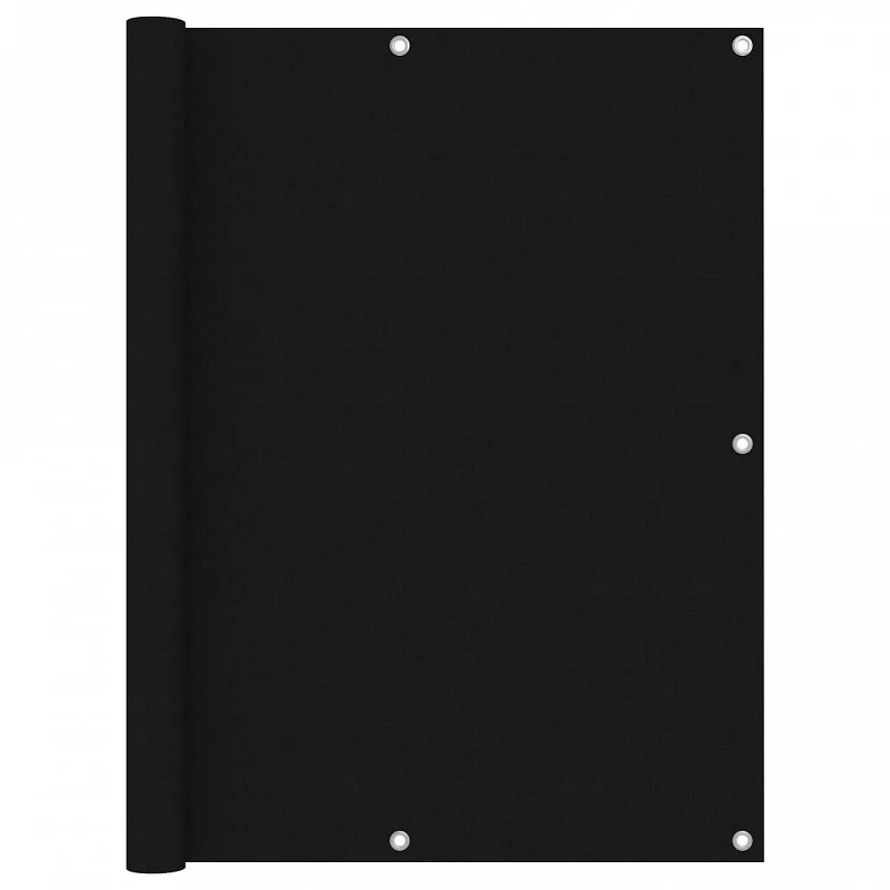 Acquista Paravento Balcone Nero 120x500 cm in Tessuto Oxford con riferimento GHV-135066 della ditta GARDENHOME