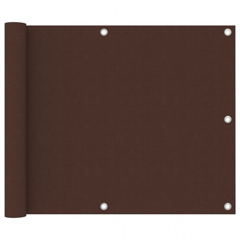 Acquista Paravento da Balcone Marrone 75x500 cm in Tessuto Oxford con riferimento GHV-135070 della ditta GARDENHOME