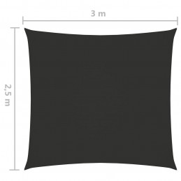 Acquista Parasole a Vela Oxford Rettangolare 2,5x3 m Antracite con riferimento GHV-135095 della ditta GARDENHOME