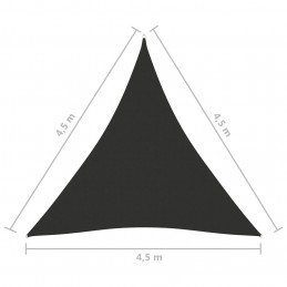 Acquista Parasole a Vela Oxford Triangolare 4,5x4,5x4,5 m Antracite con riferimento GHV-135123 della ditta GARDENHOME