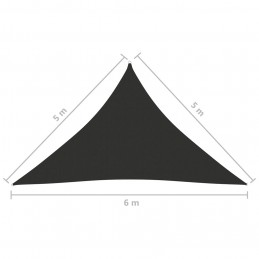 Acquista Parasole a Vela Oxford Triangolare 5x5x6 m Antracite con riferimento GHV-135128 della ditta GARDENHOME
