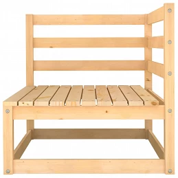 Acquista Divani ad Angolo da Giardino 2 pz con Cuscini in Legno di Pino con riferimento GHV-807289 della ditta GARDENHOME