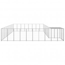 Acquista Gabbia per Cani Argento 25,41 m² in Acciaio con riferimento GHV-3082246 della ditta GARDENHOME