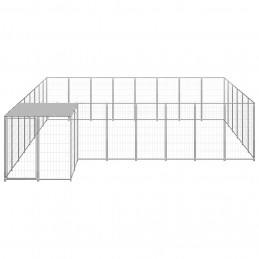 Acquista Gabbia per Cani Argento 15,73 m² in Acciaio con riferimento GHV-3082233 della ditta GARDENHOME