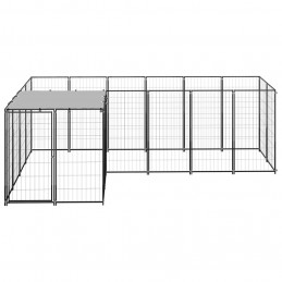 Acquista Gabbia per Cani Nera 4,84 m² in Acciaio con riferimento GHV-3082211 della ditta GARDENHOME