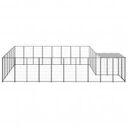 Acquista Gabbia per Cani Nera 15,73 m² in Acciaio con riferimento GHV-3082214 della ditta GARDENHOME
