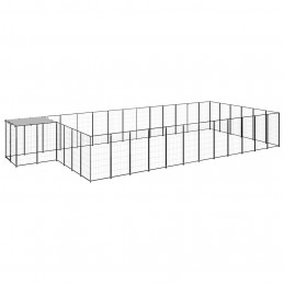 Acquista Gabbia per Cani Nera 22,99 m² in Acciaio con riferimento GHV-3082216 della ditta GARDENHOME