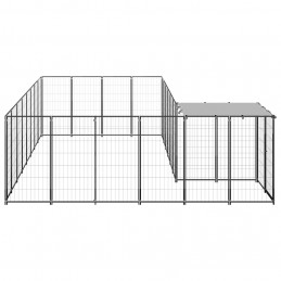 Acquista Gabbia per Cani Nera 10,89 m² in Acciaio con riferimento GHV-3082226 della ditta GARDENHOME