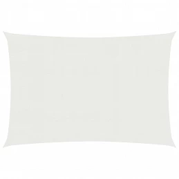 Acquista Vela Parasole 160 g/m² Bianca 2,5x4,5 m in HDPE con riferimento GHV-311235 della ditta GARDENHOME
