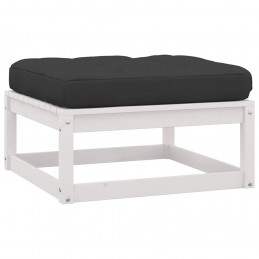 Acquista Set Divani da Giardino 2 pz Cuscini Legno Massello Pino Bianco con riferimento GHV-805756 della ditta GARDENHOME