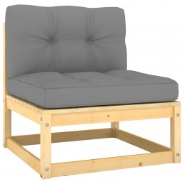 Acquista Set Divani da Giardino 2 pz con Cuscini Legno Massello Pino con riferimento GHV-805760 della ditta GARDENHOME