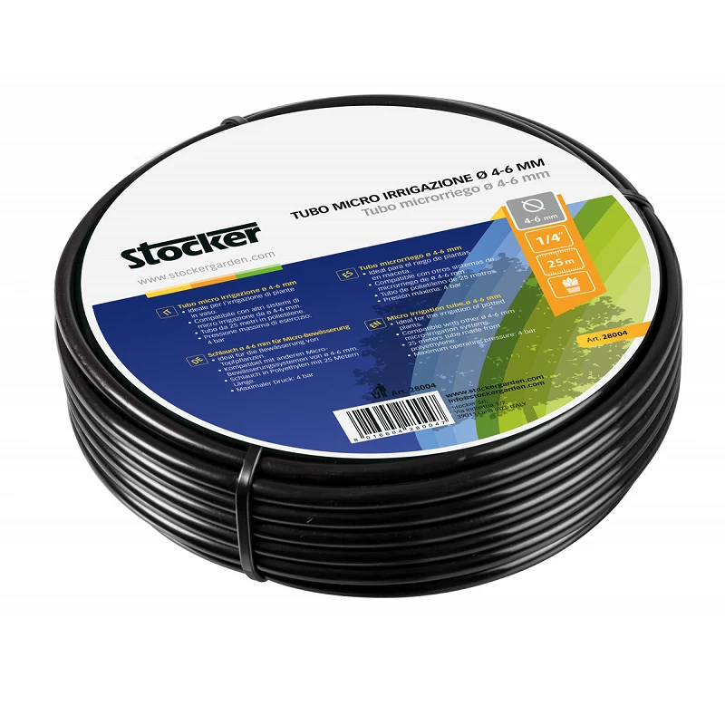 Acquista Tubo micro irrigazione ø 4-6 mm x 25 mt con riferimento 28004 della ditta Stocker