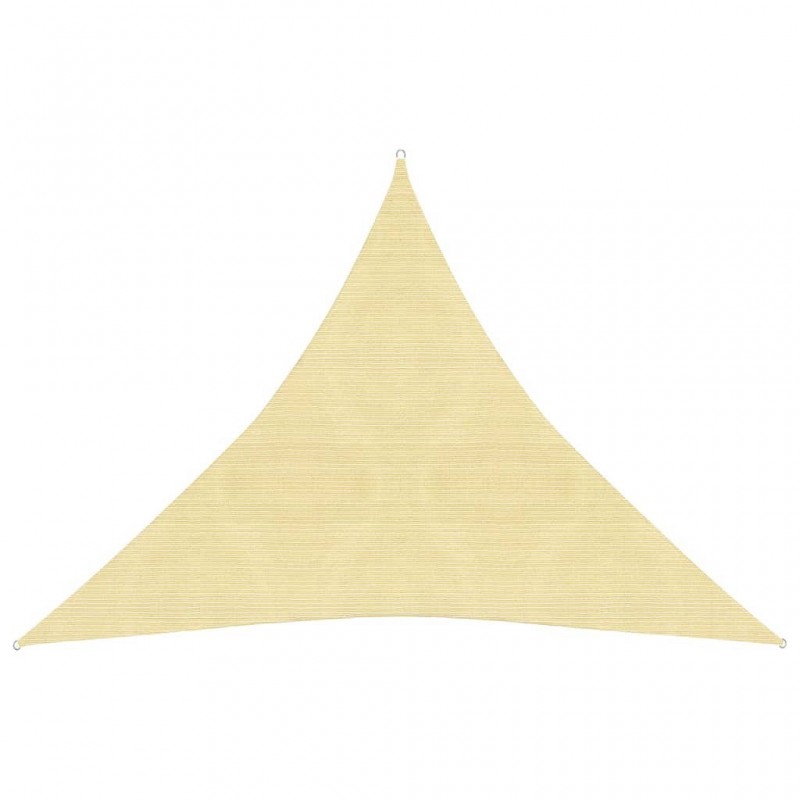 Acquista Vela Parasole 160 g/m² Beige 4x4x4 m in HDPE con riferimento GHV-311148 della ditta GARDENHOME