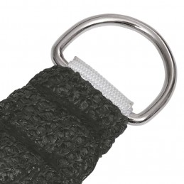 Acquista Vela Parasole 160 g/m² Antracite 3,5x3,5x4,9 m in HDPE con riferimento GHV-311092 della ditta GARDENHOME