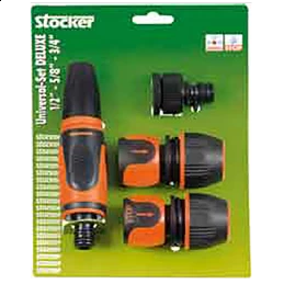Acquista Set deluxe universale irrigazione giardino con riferimento 27040 della ditta Stocker
