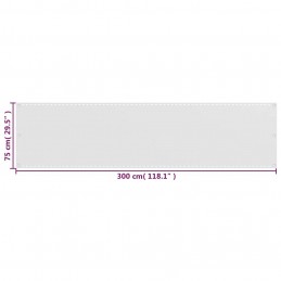 Acquista Paravento da Balcone Bianco 75x300 cm in HDPE con riferimento GHV-310860 della ditta GARDENHOME