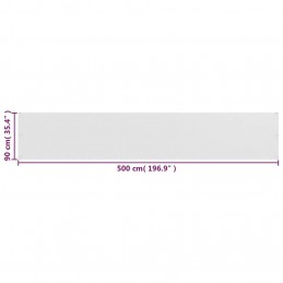 Acquista Paravento da Balcone Bianco 90x500 cm in HDPE con riferimento GHV-310866 della ditta GARDENHOME