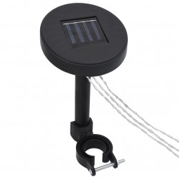 Acquista Gazebo con Tetto Doppio e Stringa di Luci LED 3x4 m Bianco con riferimento GHV-3070298 della ditta GARDENHOME