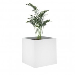 Acquista Fioriera Bianca 40x40x40 cm in Legno Multistrato con riferimento GHV-808792 della ditta GARDENHOME