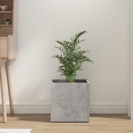 Acquista Fioriera Grigio Cemento 40x40x40 cm in Legno Multistrato con riferimento GHV-808796 della ditta GARDENHOME