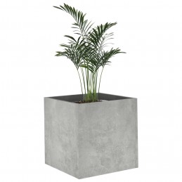 Acquista Fioriera Grigio Cemento 40x40x40 cm in Legno Multistrato con riferimento GHV-808796 della ditta GARDENHOME