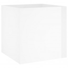 Acquista Fioriera Bianco Lucido 40x40x40 cm in Legno Multistrato con riferimento GHV-808798 della ditta GARDENHOME