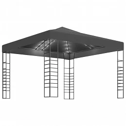 Acquista Gazebo da Giardino con Luci LED a Stringa 3x3 m Antracite con riferimento GHV-3070306 della ditta GARDENHOME