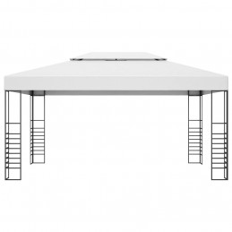 Acquista Gazebo con Stringa di Luci LED 4x3x2,7 m Bianco con riferimento GHV-3070307 della ditta GARDENHOME