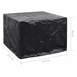 Acquista Coperture Arredi Giardino 2pz 8 Occhielli 122x112x98 cm con riferimento GHV-279134 della ditta GARDENHOME