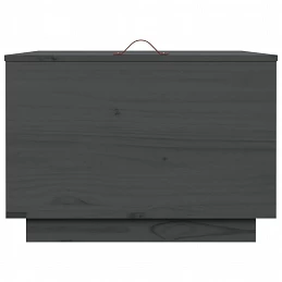 Acquista Contenitori Portaoggetti Coperchi 3pz Grigi Legno Massello Pino con riferimento GHV-818247 della ditta GARDENHOME
