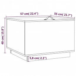 Acquista Contenitori Portaoggetti Coperchi 3pz Grigi Legno Massello Pino con riferimento GHV-818247 della ditta GARDENHOME