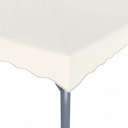 Acquista Gazebo con Stringa di Luci LED 300x300 cm Crema in Alluminio con riferimento GHV-3070342 della ditta GARDENHOME