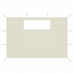 Acquista Pareti con Finestre per Gazebo 2 pz Crema con riferimento GHV-3070417 della ditta GARDENHOME