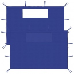 Acquista Pareti con Finestre per Gazebo 2 pz Blu con riferimento GHV-3070418 della ditta GARDENHOME