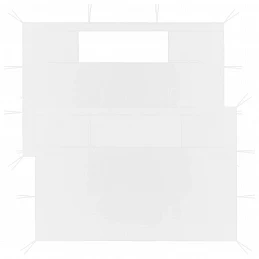 Acquista Pareti con Finestre per Gazebo 2 pz Bianche con riferimento GHV-3070420 della ditta GARDENHOME