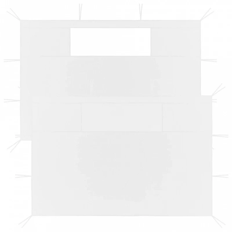 Acquista Pareti con Finestre per Gazebo 2 pz Bianche con riferimento GHV-3070420 della ditta GARDENHOME