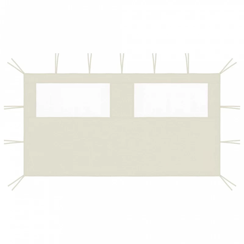 Acquista Parete con Finestre per Gazebo 4x2 m Crema con riferimento GHV-3070421 della ditta GARDENHOME