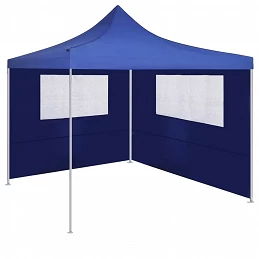 Acquista Parete con Finestre per Gazebo 4x2 m Blu con riferimento GHV-3070422 della ditta GARDENHOME