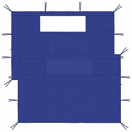 Acquista Pareti con Finestre per Gazebo 2 pz Blu con riferimento GHV-3070426 della ditta GARDENHOME