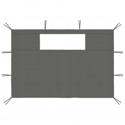 Acquista Pareti con Finestre per Gazebo 2 pz Antracite con riferimento GHV-3070427 della ditta GARDENHOME