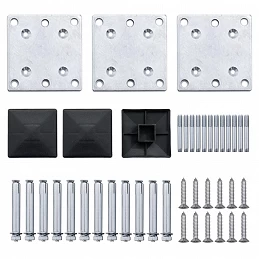 Acquista Set Pannelli di Recinzione in WPC 353x186 cm Nero con riferimento GHV-3070429 della ditta GARDENHOME
