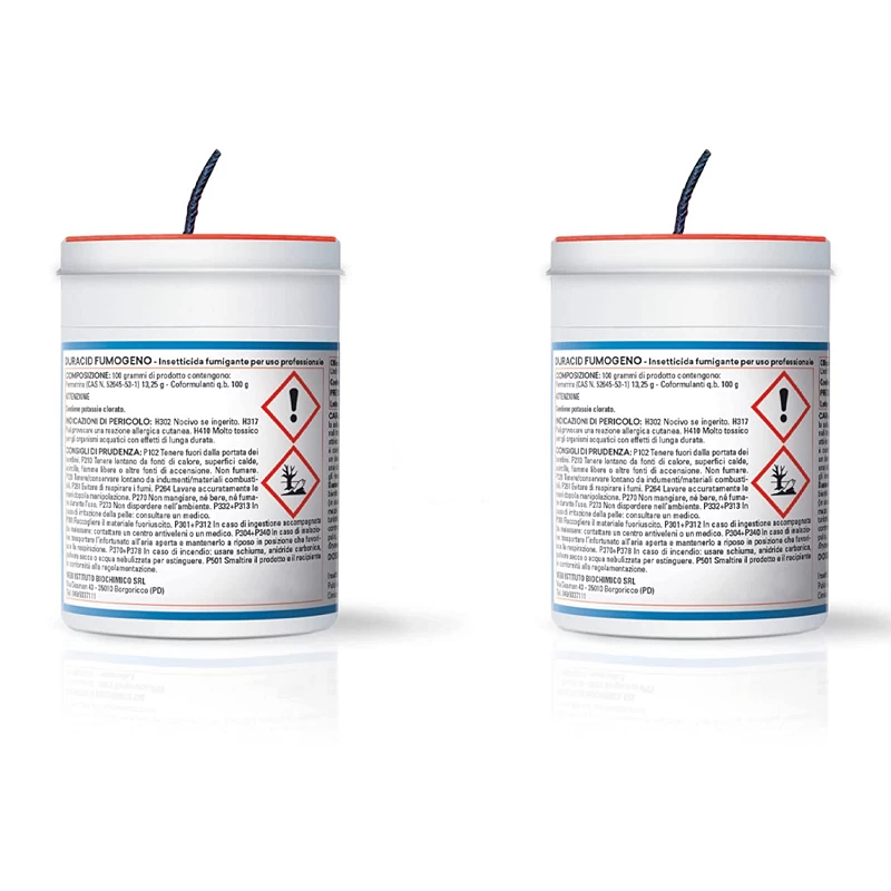 Acquista Duracid Fumogeno 27 gr x 2 pezzi PROMO con riferimento 01299_2 della ditta VEBI