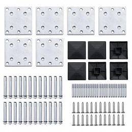 Acquista Set Pannelli di Recinzione in WPC 872x186 cm Nero con riferimento GHV-3070432 della ditta GARDENHOME