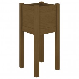 Acquista Fioriera da Giardino Miele 31x31x70 cm in Legno di Pino con riferimento GHV-810785 della ditta GARDENHOME