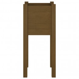 Acquista Fioriera da Giardino Miele 31x31x70 cm in Legno di Pino con riferimento GHV-810785 della ditta GARDENHOME