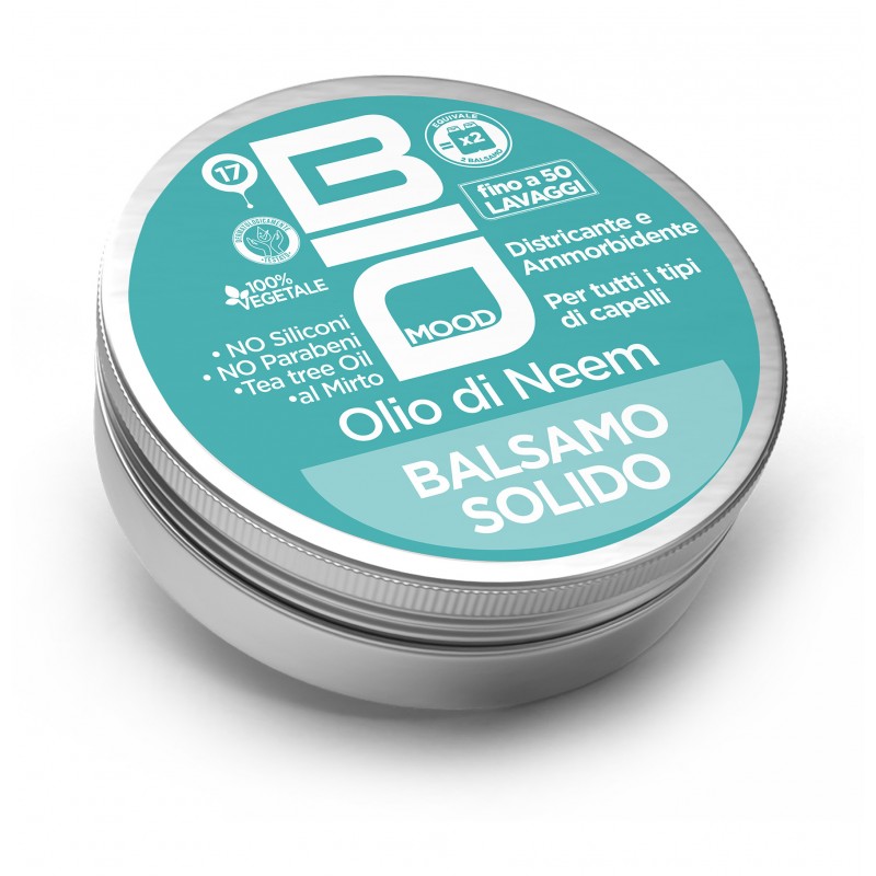 Acquista Biomood Balsamo Solido Neem Per Capelli con riferimento BM836 della ditta BIOMOOD